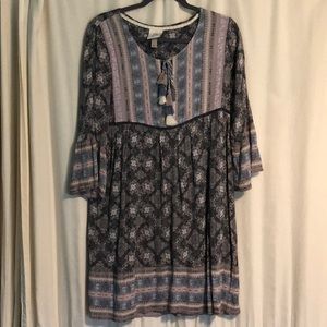 Boho style dress